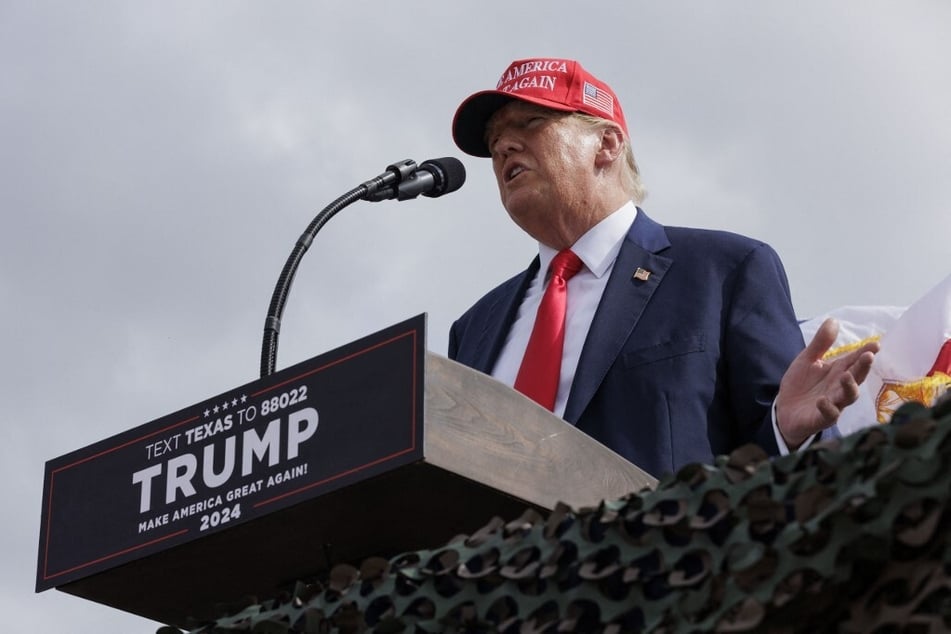 Donald Trump is looking to face off against Joe Biden again in the 2024 US presidential race.