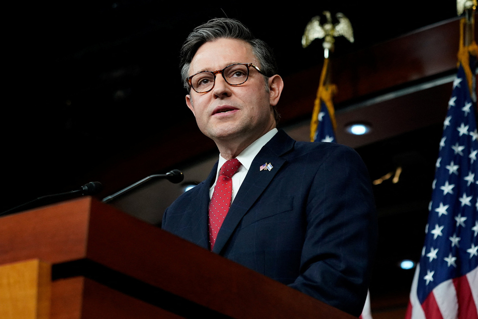 House Speaker Mike Johnson proposed the continuing resolution to avoid a government shutdown.