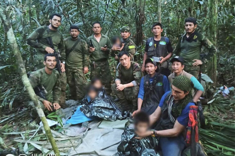 Colombia celebrates rescue of children who miraculously survived weeks alone in rainforest