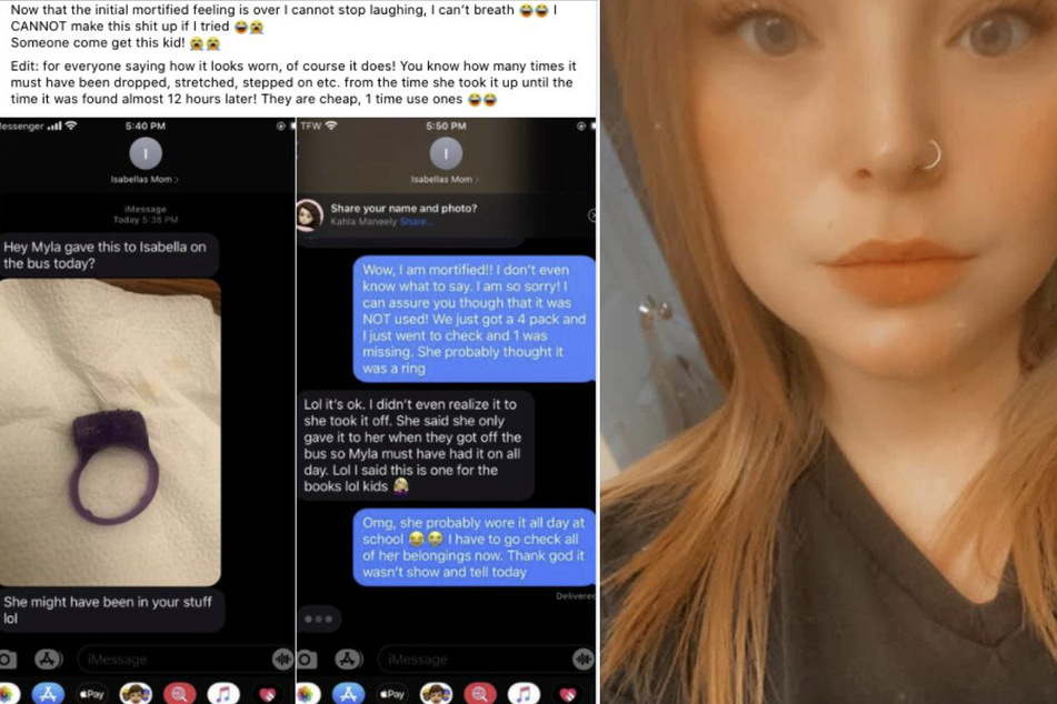 "I was mortified": Mom left red-faced after daughter brings sex toy to school