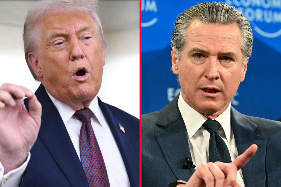 Trump lashes out at Newsom after Davos appearance: "GO HOME!"