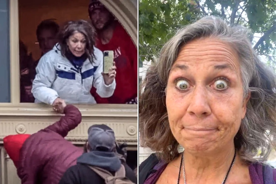 January 6 rioter compares herself to Jesus after jail sentence: "We will bring the system down"
