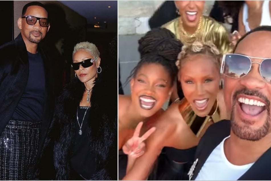 Will Smith and Jada Pinkett-Smith reunite at Paris Fashion Week for Jaden's Louboutin show