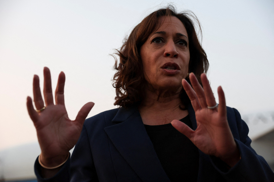 North Korea fires further missile as Kamala Harris departs