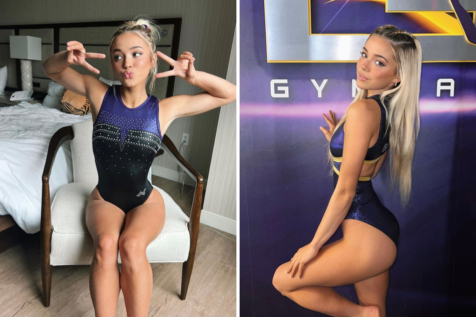 Olivia Dunne serves viral four word swan song