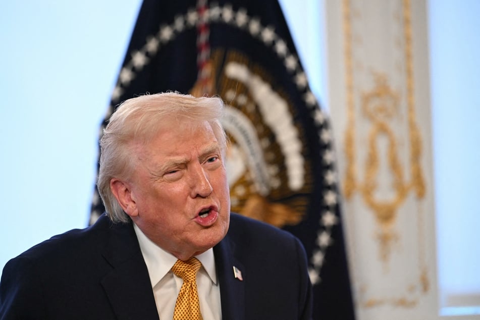 The chief of a prominent anti-disinformation watchdog has sued President Donald Trump's administration over a US entry ban, calling it "unconstitutional."