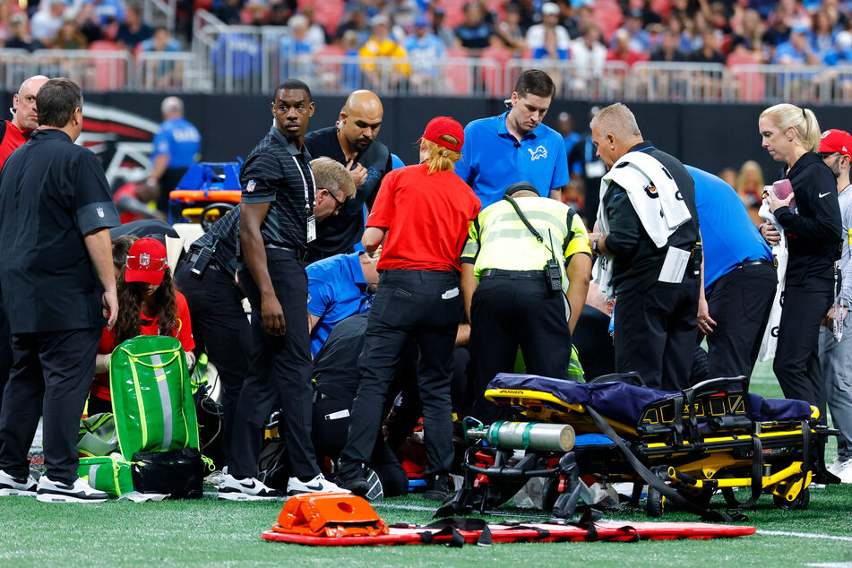 Morice Norris was attempting a tackle when he appeared to take an inadvertent knee to the head.