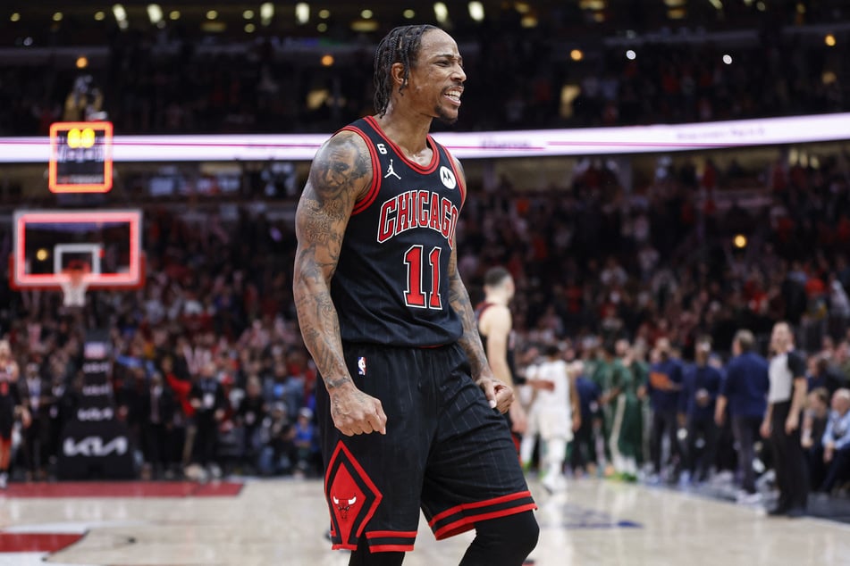 Demar DeRozan top-scored for the Chicago Bulls in their overtime win over the Milwaukee Bucks.