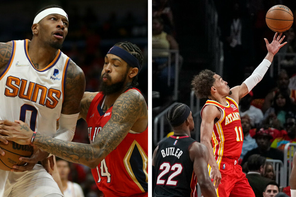 NBA Playoffs: Young hits game-winner against Miami as Suns survive without Booker
