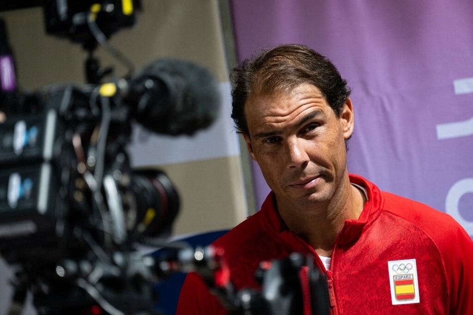 Rafael Nadal returns to training after Olympics injury scare