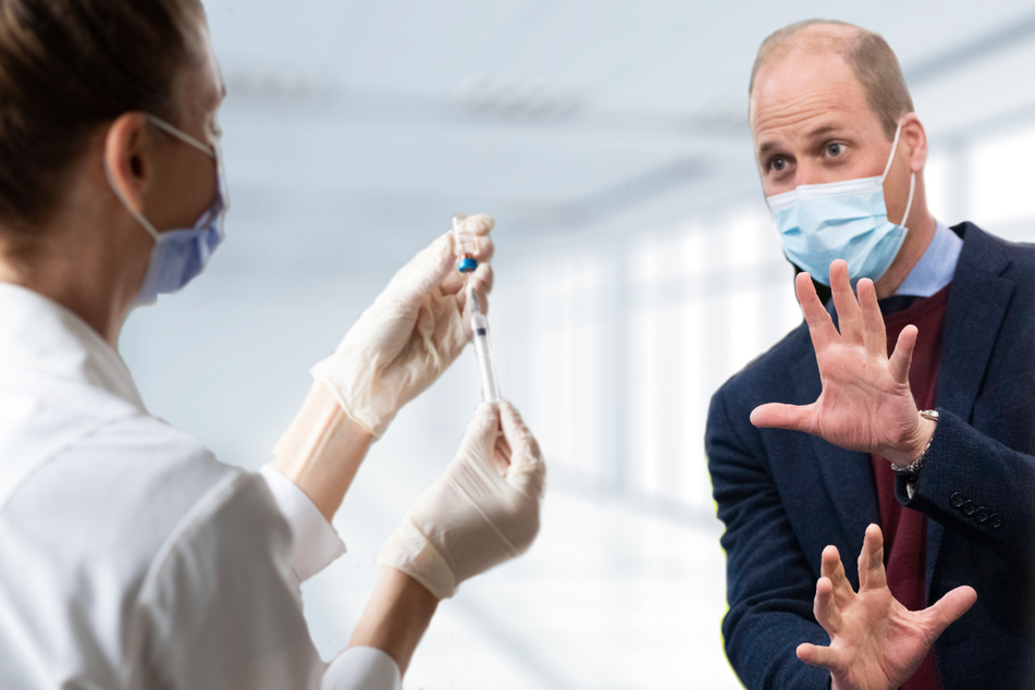 Prince William gets Covid-19 shot, but people can't stop talking about his guns!
