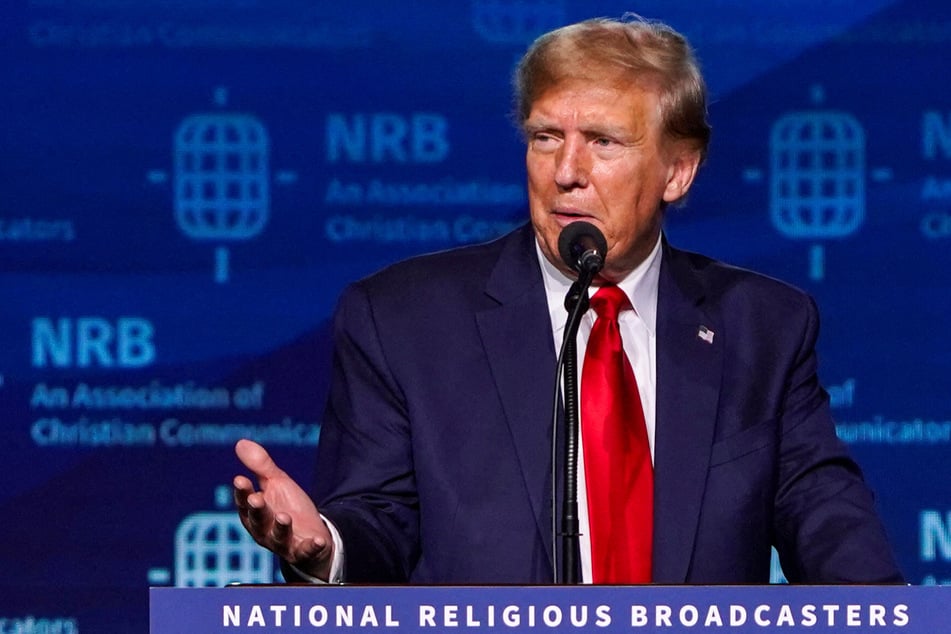 Donald Trump's campaign attacked President Joe Biden for marking the Transgender Day of Visibility on Saturday.
