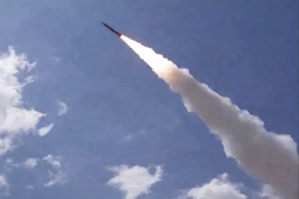 An Iranian missile is launched from an undisclosed location towards a US target in Qatar, Kuwait, or Oman on July 17.