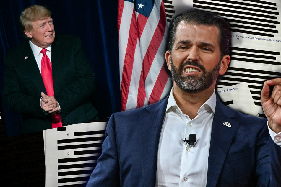 Donald Trump Jr. blows up social media with redacted "dick pic" of his dad