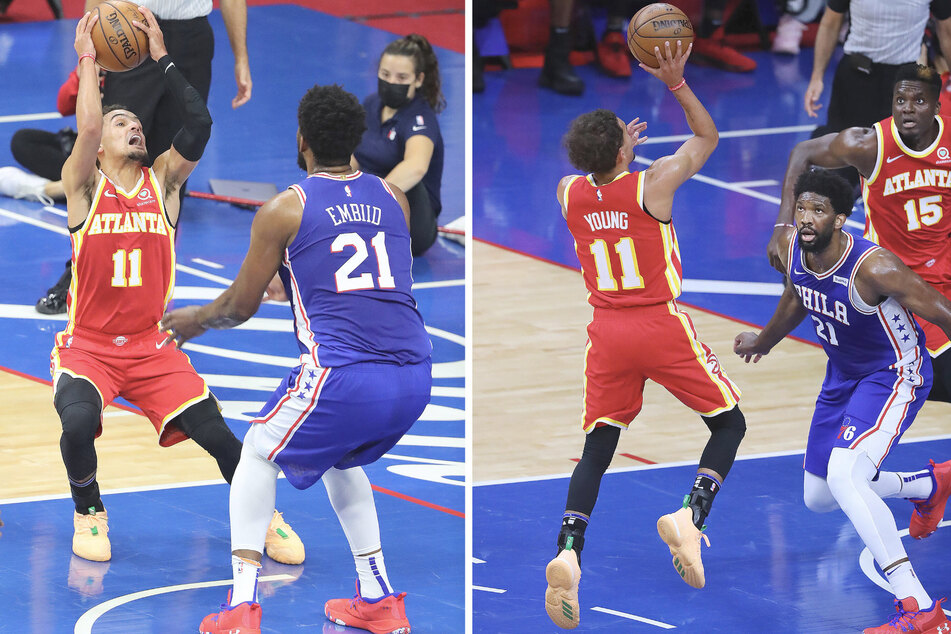 Atlanta's Trae Young scored 21 points.