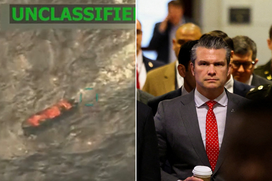 Defense Secretary Pete Hegseth is refusing to release footage of a US strike on a boat in Caribbean waters, which reportedly killed two survivors of an earlier attack.