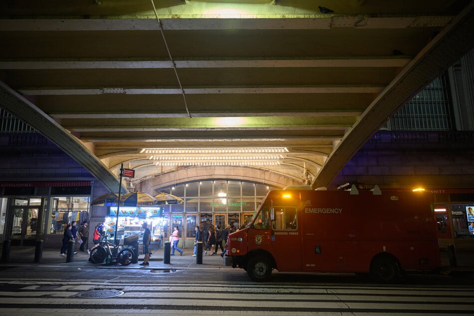 The incident took place at Grand Central Station in New York (stock photo).