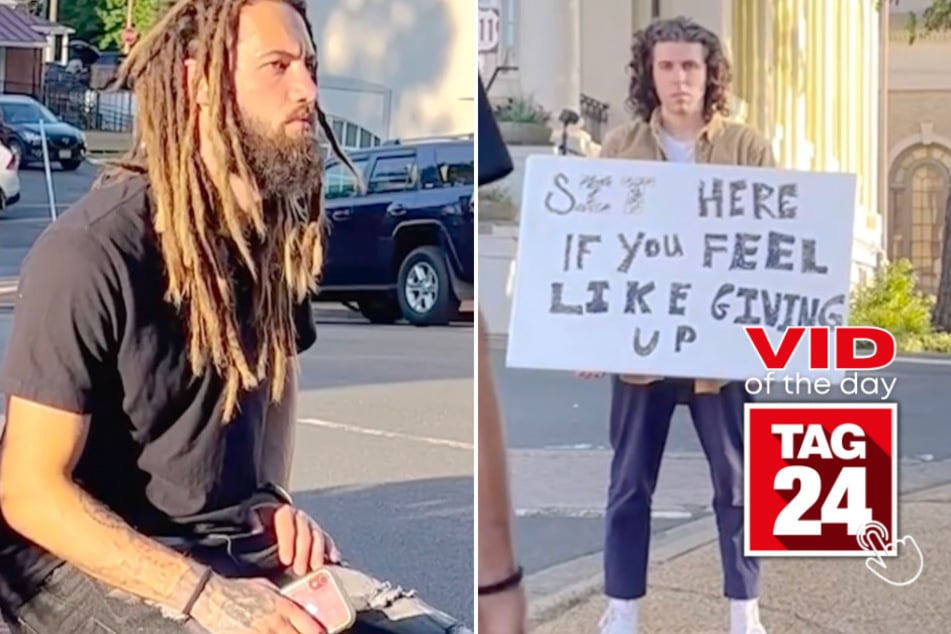 Viral Video of the Day for August 9, 2023: Vulnerable stranger opens up to musician in magical moment