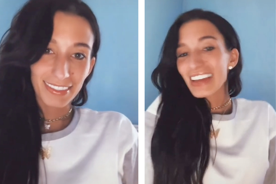 Brittany Negler (29) can finally look at herself in the mirror again and show her teeth.