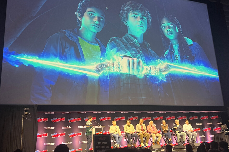 Percy Jackson & The Olympians gave fans an extra-special preview at New York Comic Con 2023, debuting three scenes from the new Disney+ series.