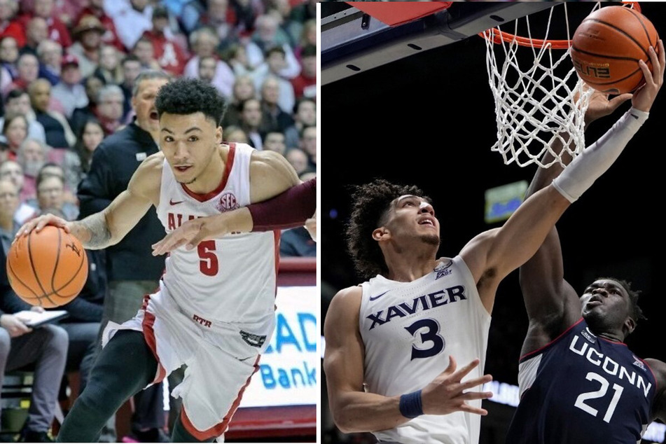 College basketball: Xavier slam dunks past UConn as Alabama narrowly stays on top