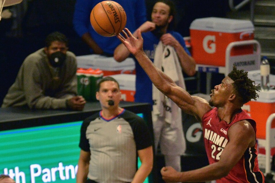 Heat forward Jimmy Butler kept his team in the game, but fell short of stealing game one from the Bucks