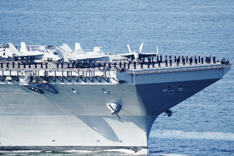 The aircraft carrier USS Gerald R. Ford and its accompanying warships are being sent to the eastern Mediterranean, the Pentagon said.