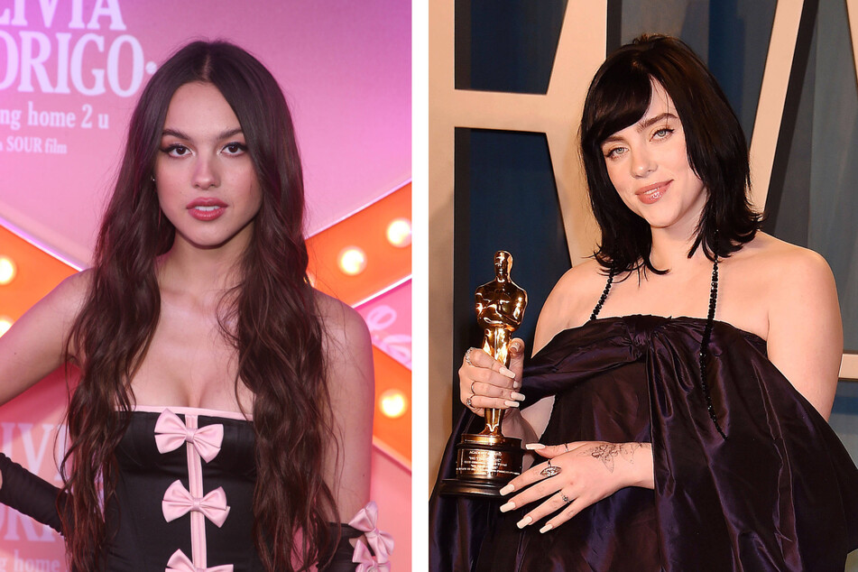 Olivia Rodrigo and Billie Eilish have each been nominated for seven Grammys.