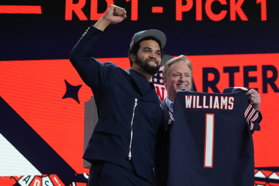 QB Caleb Williams is "hungry" after becoming Bears' first pick in 2024 NFL Draft