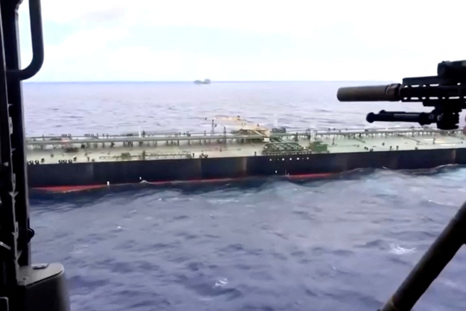 The Pentagon said Tuesday that US forces had intercepted another tanker ship in the Indian Ocean.
