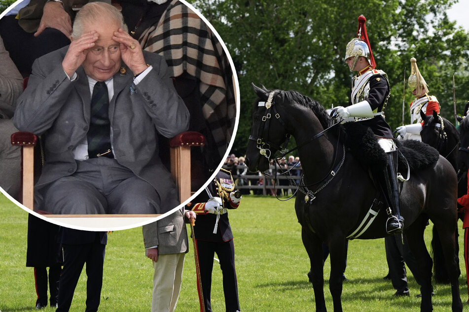 Soldier dies in front of King Charles after tragic accident in horse show