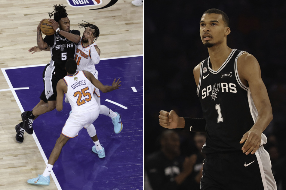 NBA Finals: Wembanyama sparks Spurs past Knicks in Game 3 as Trump booed