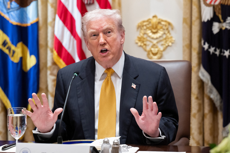 The package allegedly contained "negative sentiments" towards President Donald Trump.