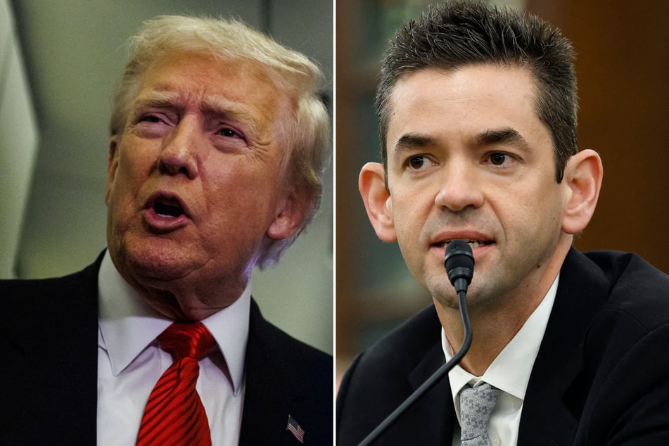 President Donald Trump has once again nominated Jared Isaacman (r.) to lead NASA.