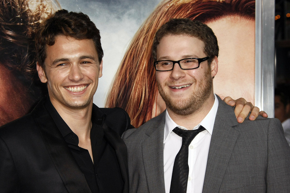 Seth Rogen (r) professionally and personally distanced himself from Franco following the allegations made against him.