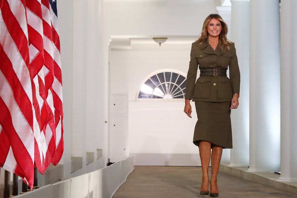 Melania Trump is still doing remodeling work on the White House