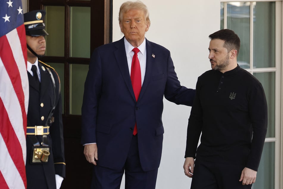 Donald Trump's (l.) meeting in the Vatican with Ukrainian leader Volodymyr Zelensky (r.) was hailed by both sides as one for the history books.