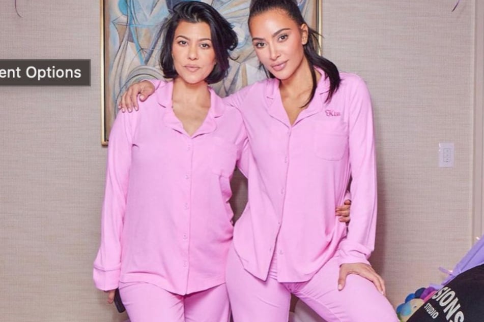 Kim (r.) and Kourtney Kardashian had major drama this season for the Kardashians after Kim did a deal with Dolce & Gabbana.