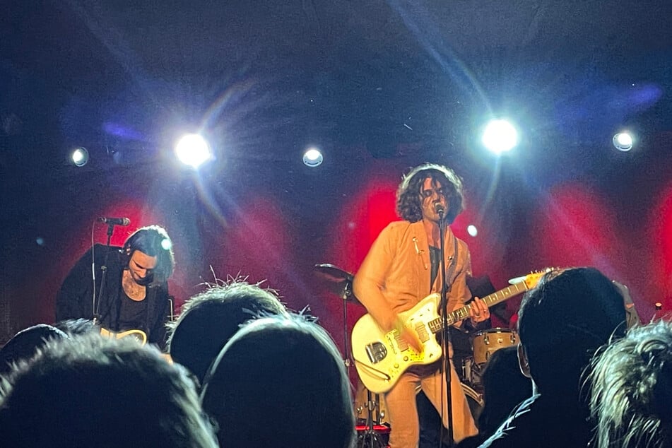 Micky James debuted his new single live at Mercury Lounge in New York City.