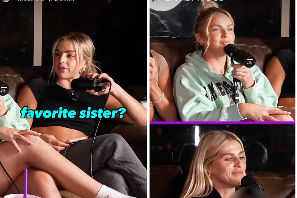 Which one of the Cavinder twins is the family favorite?