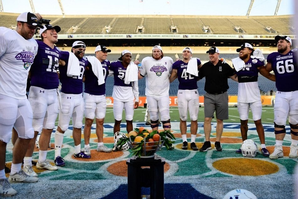 Hazing allegations that resulted in a suspension without pay for Northwestern football head coach Patrick Fitzgerald have led the football team to fight back.