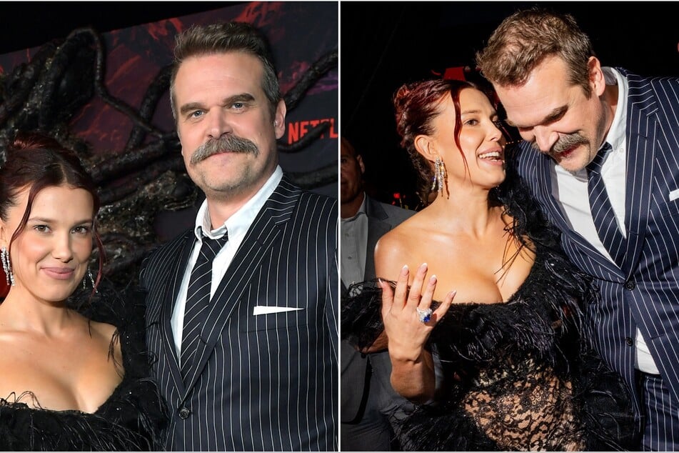 David Harbour talks viral fallout of Millie Bobby Brown feud rumors: "We're fine"