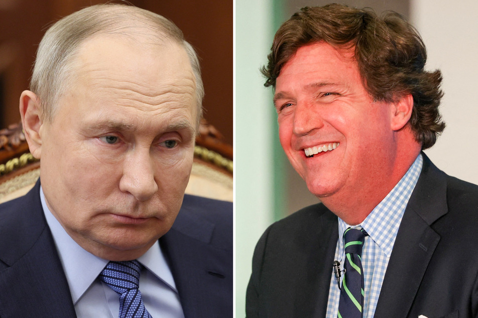 Is Tucker Carlson actually interviewing Vladimir Putin?