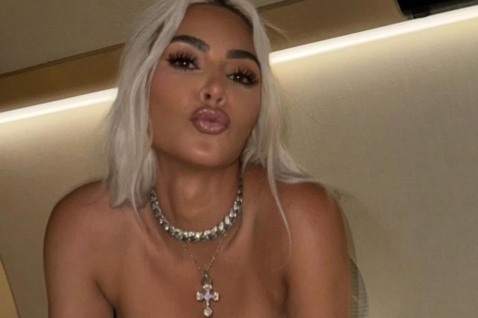 Kim Kardashian explained she why she isn't afraid to go bold when it comes to art.