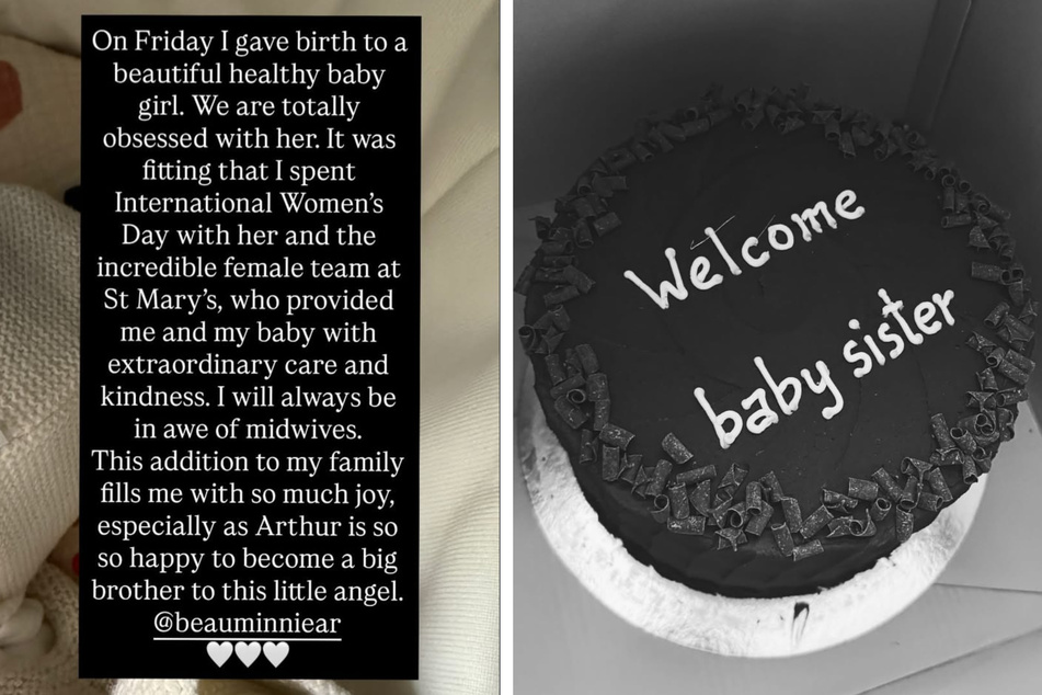 Ellie Goulding shared her baby news with her fans on Instagram.