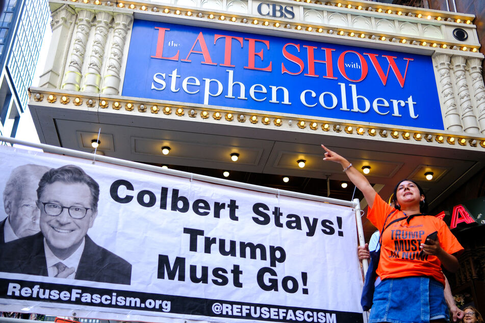 Stephen Colbert comes out swinging for Trump after Late Show cancellation: "Gloves are off"