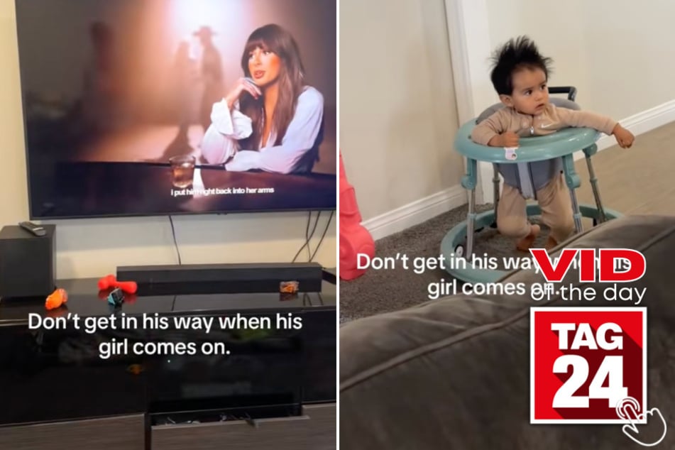 This baby heard his favorite artist Ella Langley and absolutely lost it!