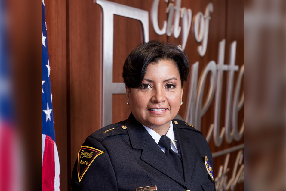 Fayetteville Police Chief Gina Hawkins said the truck showed no sign of impact.