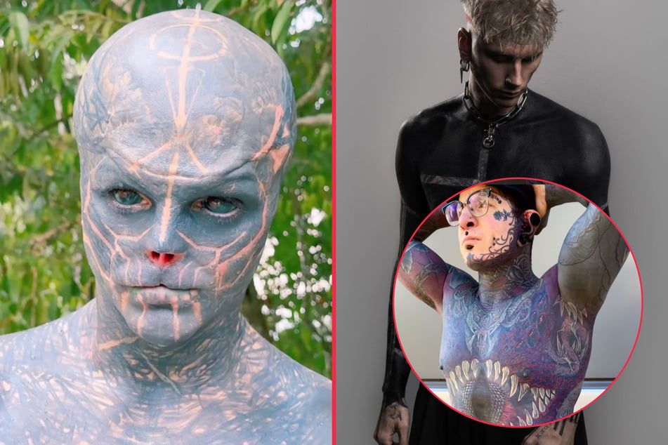 Machine Gun Kelly's blackout tattoo isn't as unique as you might think