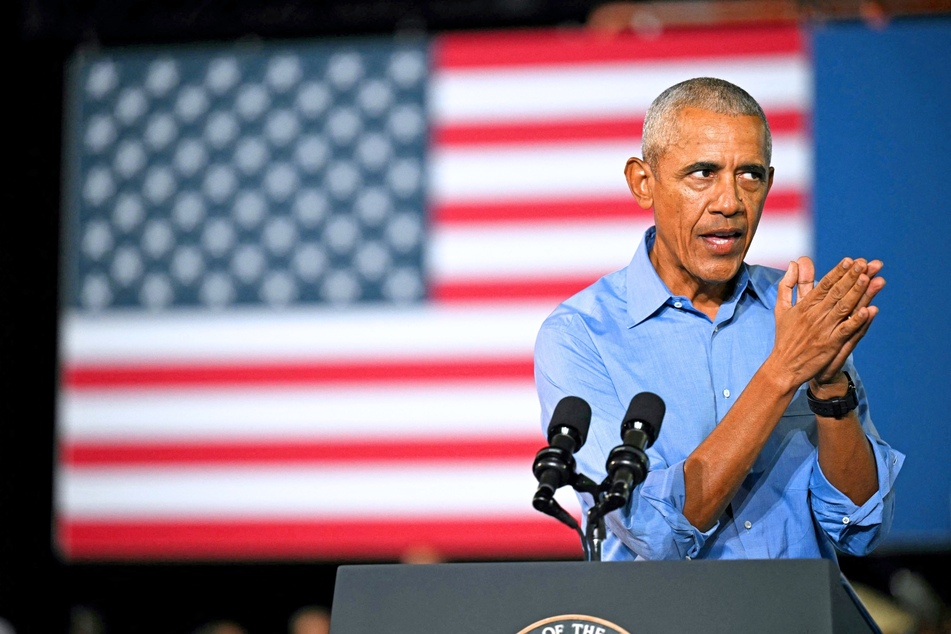 In a recent social media post, Barack Obama (pictured) criticized media companies and the Trump administration over the cancellation of Jimmy Kimmel's late-night show.